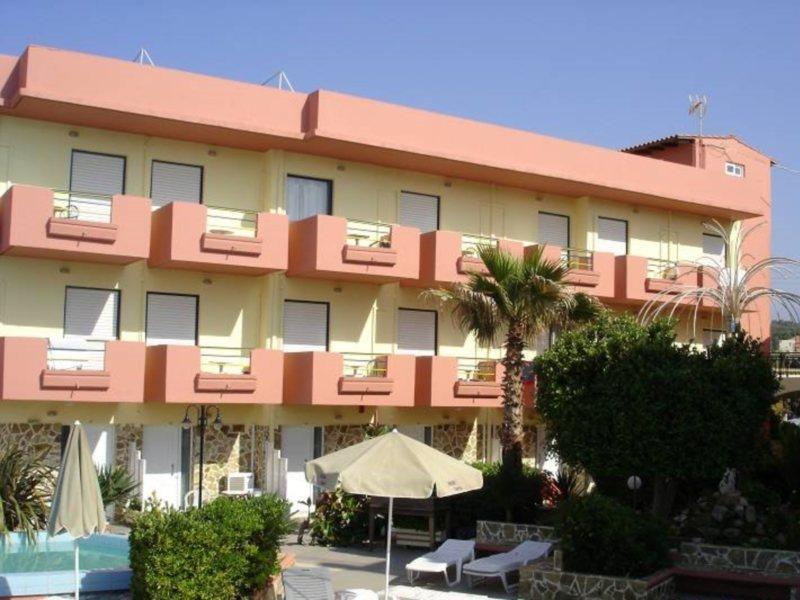 Hotel Haris On The Beach Agia Marina  Exterior photo
